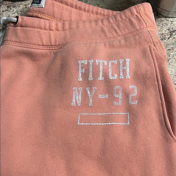 Abercrombie & Fitch Y2K coral logo jogger sweatpants - Picture 6 of 11
